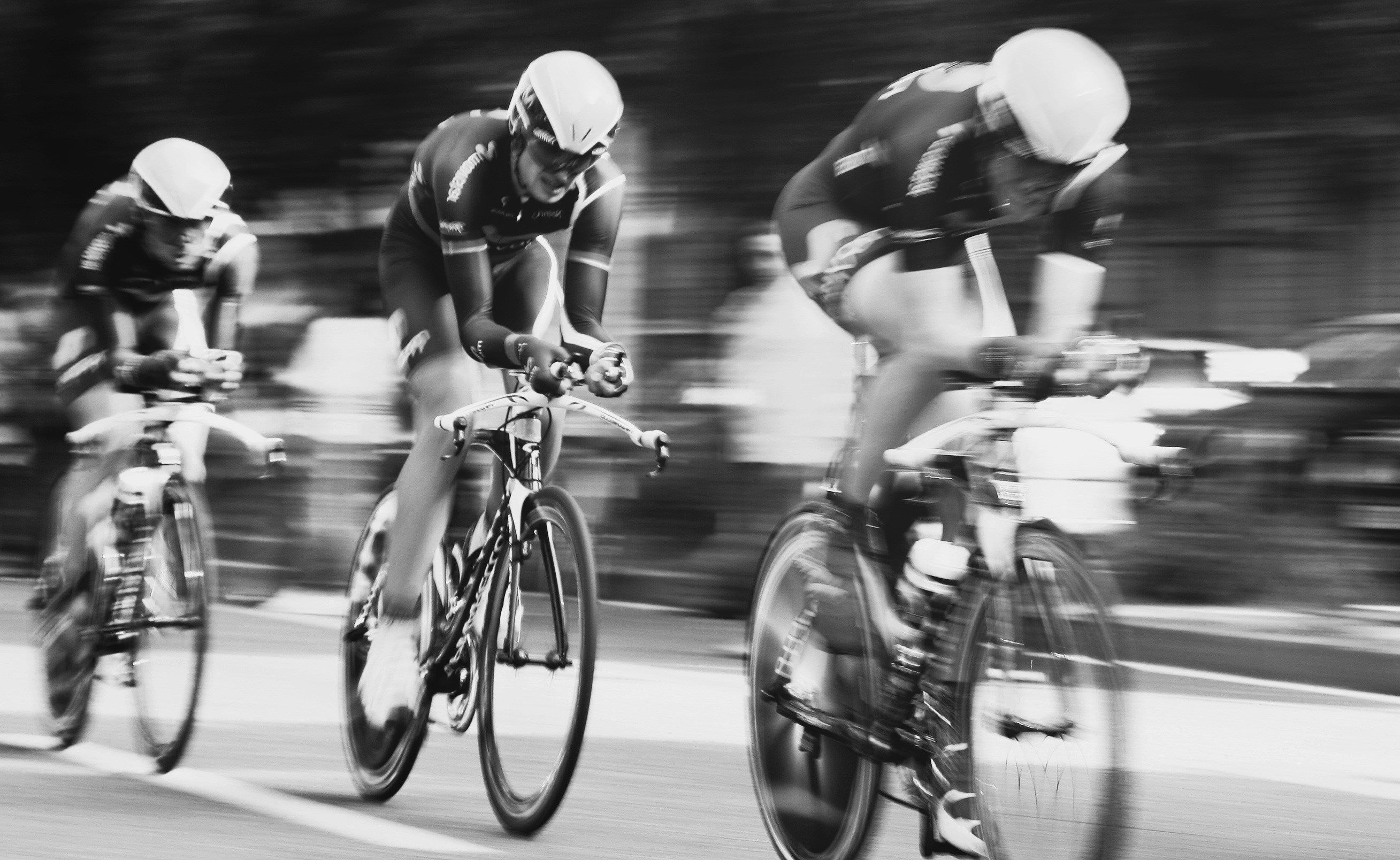 Paris roubaix race with lightweight cassette across on road